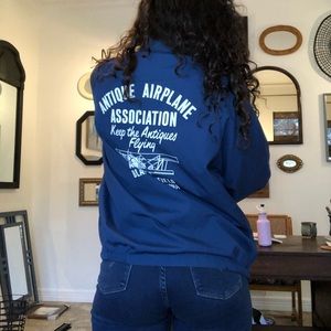 Antique Airplane Association Jacket vintage